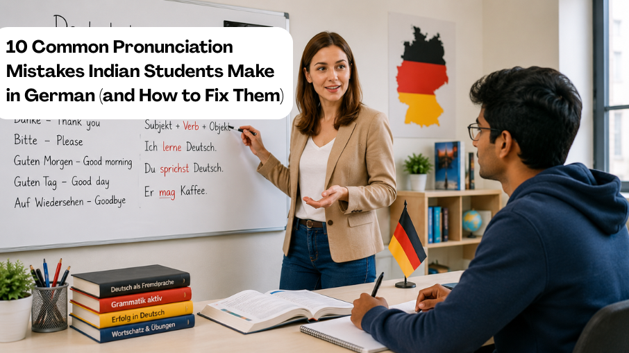 10 Common Pronunciation Mistakes Indian Students Make in German (and How to Fix Them)