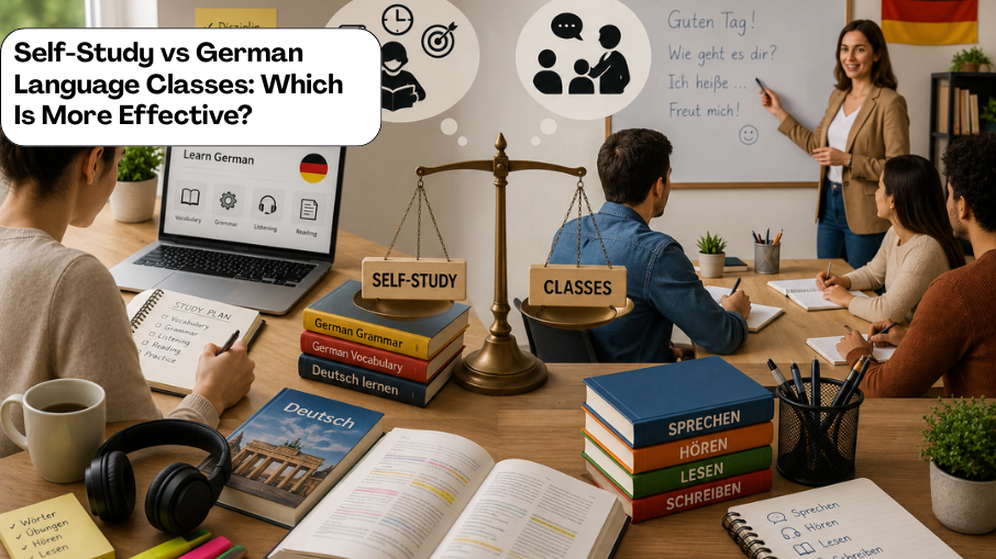 Self-Study vs German Language Classes: Which Is More Effective?